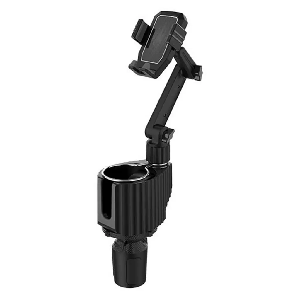 KOE- Water Cup Holder Non-slip Non-deform Drink Bottle Holder 2 in 1 Adjustable Large Cup Holder Expander Auto Accessories Multi-functional