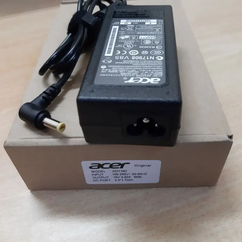 Adaptor Charger ORIGINAL ACER Aspire V5-471 V5-571G V5-571P Laptop Computer Pengisi Daya Dinding 1