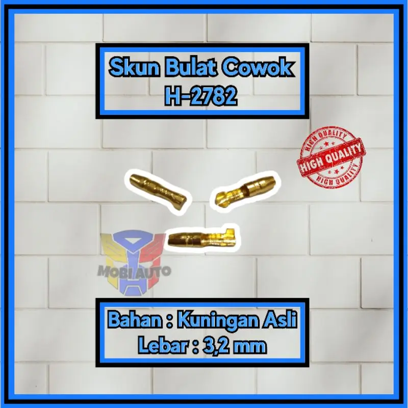 Terminal Skun Bulat Cowok / Cowo / Male