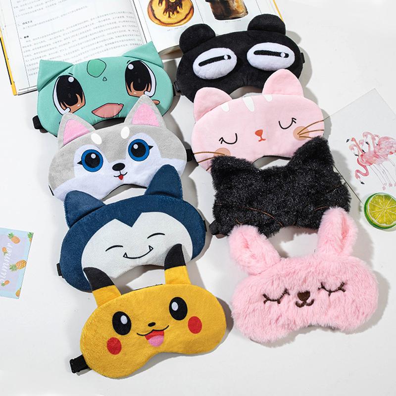 Product Introduction of Sleeping Eye Cover Mask Sleep Cute Night Dream Mask  Sort Pikachu Blindfo 26