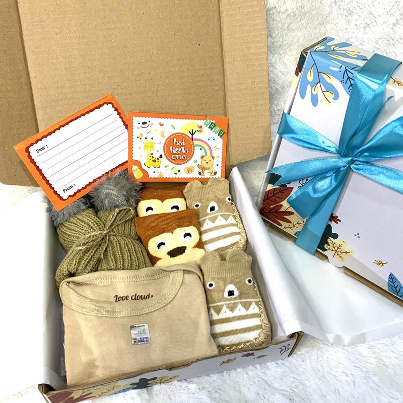 Hampers Bayi Newborn Baby Gift Set Unisex Kado Lahiran Parcel Bayi Laki-laki Perempuan - Hampers Bayi - Newborn Baby Gift Set Unisex - Kado Lahiran Bayi - Hampers Bayi Baby Gift Cantik Laki Perempuan 8