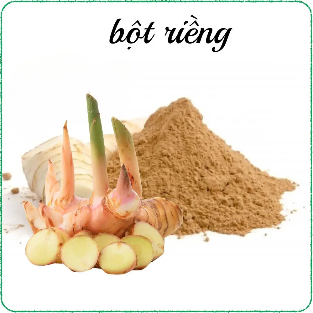 Bột riềng [nguyên chất, xay mịn]