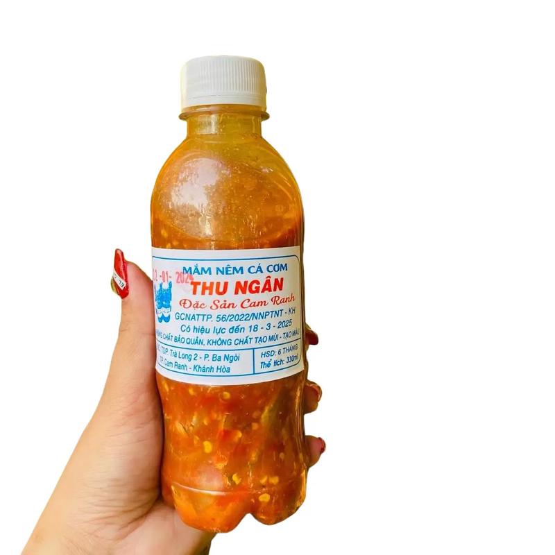 1 chai Mắm nêm cá cơm  (đặc sản cam ranh-khánh Hoà)