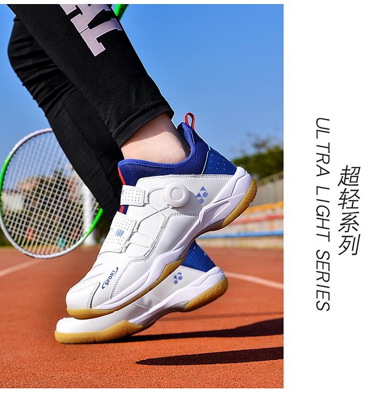 Product Introduction of In Stock Professional Badminton Shoes Tennis Shoes Volleyball Shoes in Stock Professional Badminton Shoes Tennis Shoes Volleyball Shoes New Casual Badminton Shoes Breathable Non-Slip Men's and Women's Lightweight Table Tennis Sneaker Tennis Training 15
