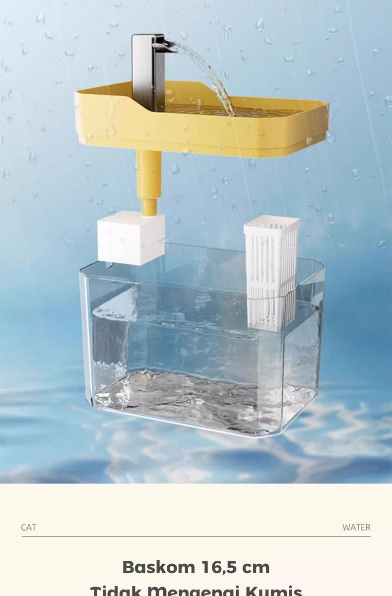 Tempat Minum Otomatis-Tempat Minum Kucing-Pet Water Feeder-Air Mancur Hewan-Keran Air Otomatis Kucing-Filter Air Automatic Tempat Minum Otomatis-Tempat Minum Kucing-Pet Water Feeder-Air Mancur Hewan-Keran Air Otomatis Kucing-Filter Air Automatic