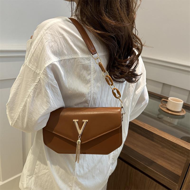 Túi Vuông Nhỏ Thời Trang Đơn Giản, Túi Đeo Vai, Phong Cách Thường Ngày Sức Chứa Lớn, Thích Hợp Đi Du Lịch, 2024 1