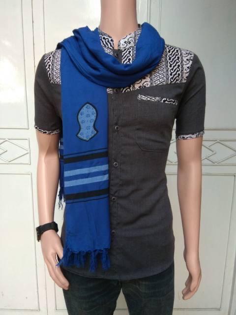 Product Introduction of Sorban rida trompah yaman Hitam Abu Biru Hijau Merah Putih 8