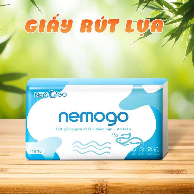 Giấy rút lụa 1 gói lớn Nemogo 4 lớp siêu dai, giấy ăn gấu trúc - TikTok ...