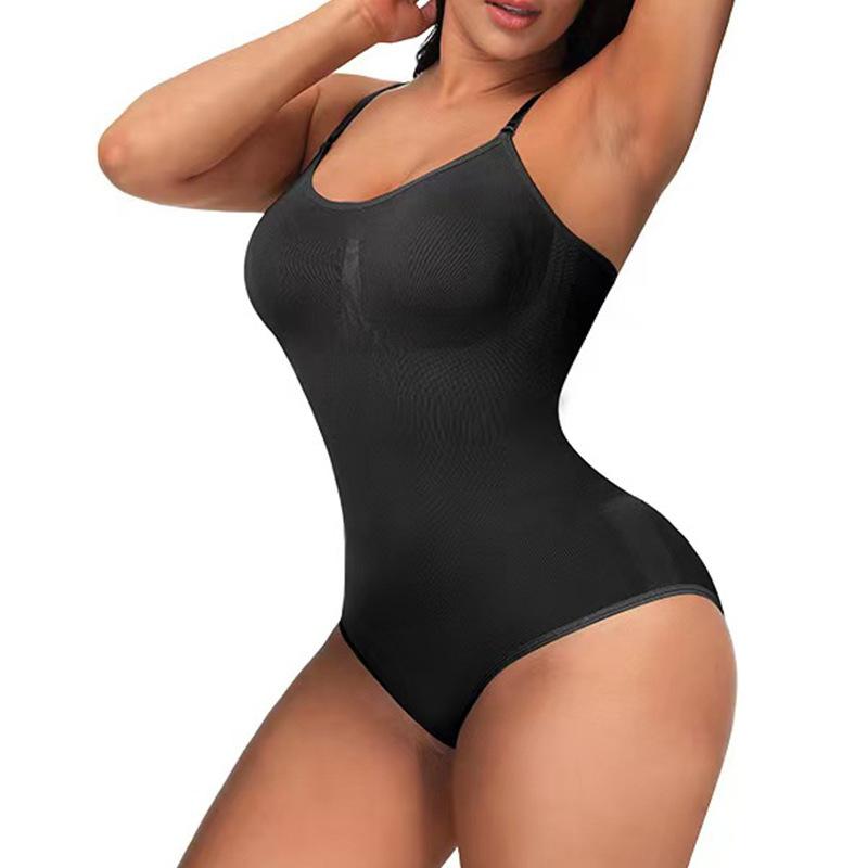 Product Introduction of Wireless One-Piece Bra European and American Style Sexy Bra High Elastic Fabric Three-Dimensional Chest Support Shaping Body Shaping Abdomen Control Shapewear Womenswear 7