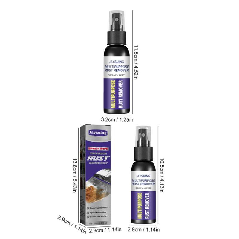 Product Introduction of Multipurpose Rust Remover Rust Inhibitor Anti Rust Cleaning Maintenance 30ml Corrosive Anti Car P8Z0 36