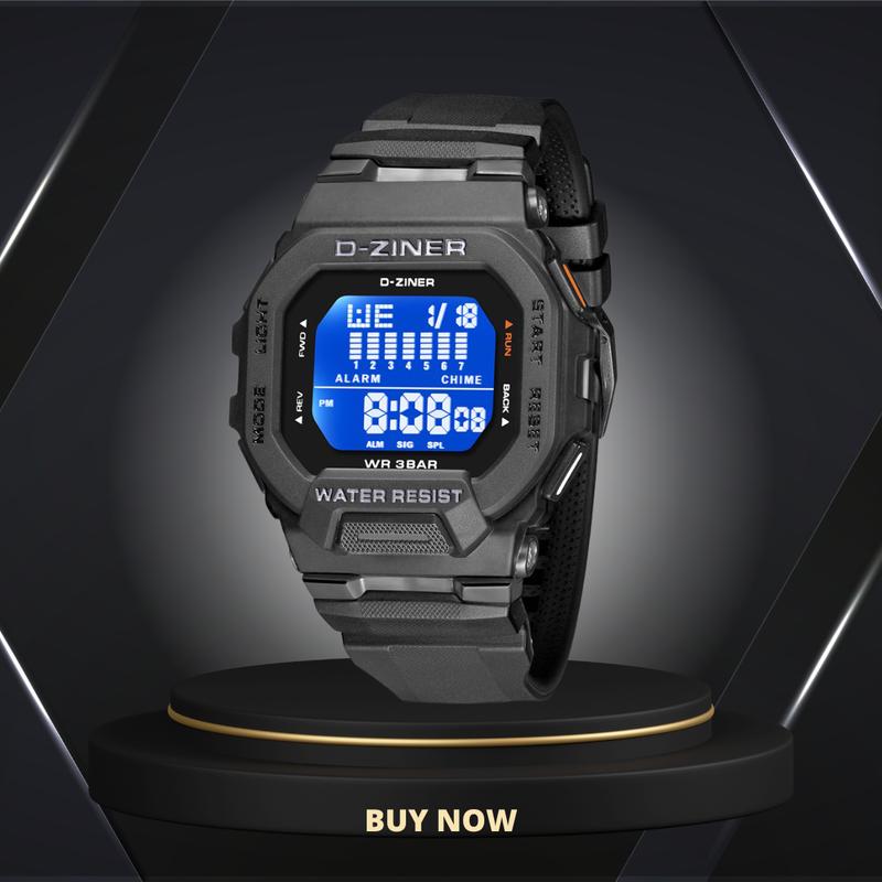 Đồng hồ nam chống nước 50M DZ8312DEN