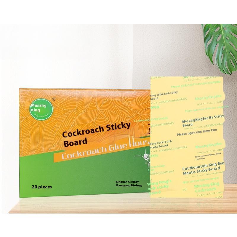 Musang King Cockroach Trap Box Strong Sticky Cockroach Trapper - TikTok ...