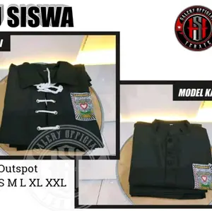 BAJU SISWA PSHT 1 STEL/BAJU SILAT/SERAGAM SISWA PSHT 1 STEL TALI DAN KOKO