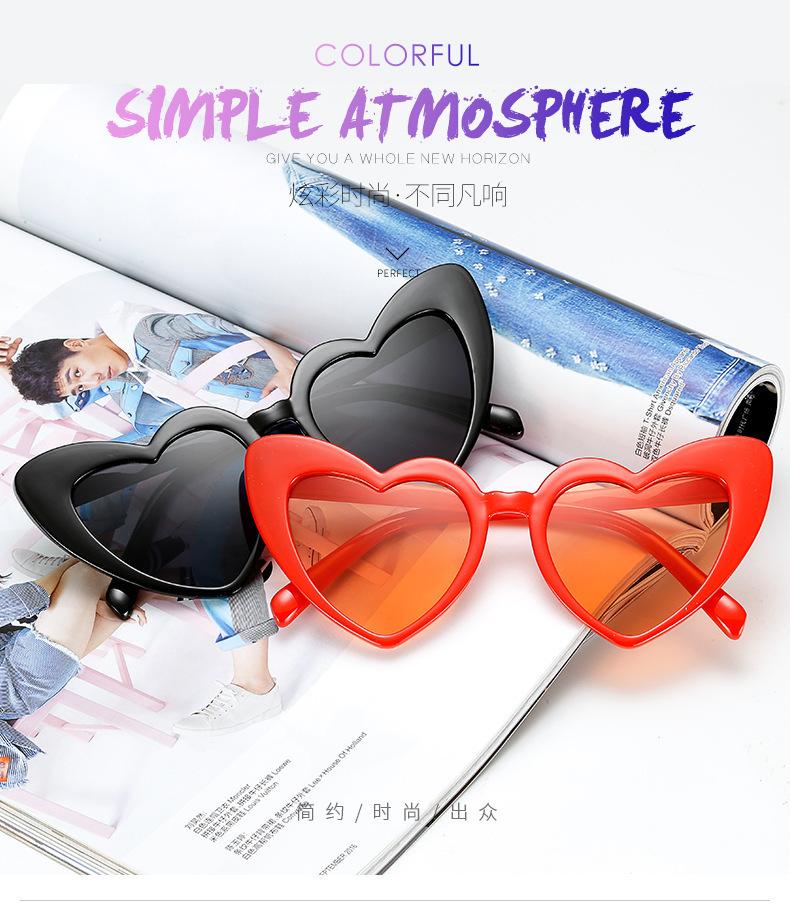 Product Introduction of Big Face fashion women ladies love new European style show slender sun glasses 4