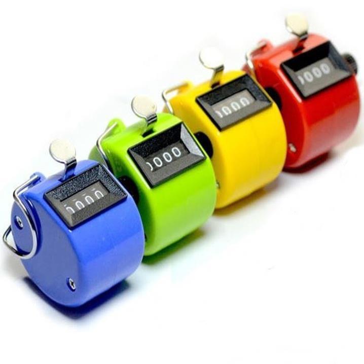 Máy đếm cầm tay 4 số cơ học - FREESHIP - dụng cụ đo Hiệu Năng Hoạt Động thể thao - GD077