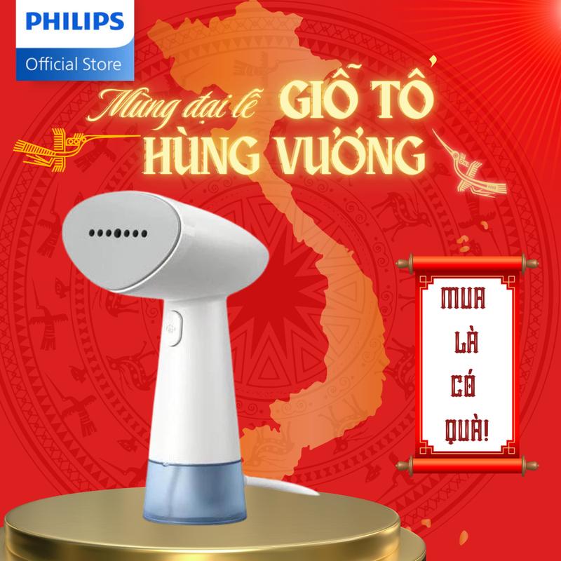 [DEAL SỐC] Bàn ủi hơi nước cầm tay PHILIPS STH1000/10 | 900W| nhỏ gọn ngăn chứa nước 85ml có thể tháo rời - Hàng Chính Hãng Ủi Quần Áo Là Quần Áo Bàn Là Hơi bàn  ủi