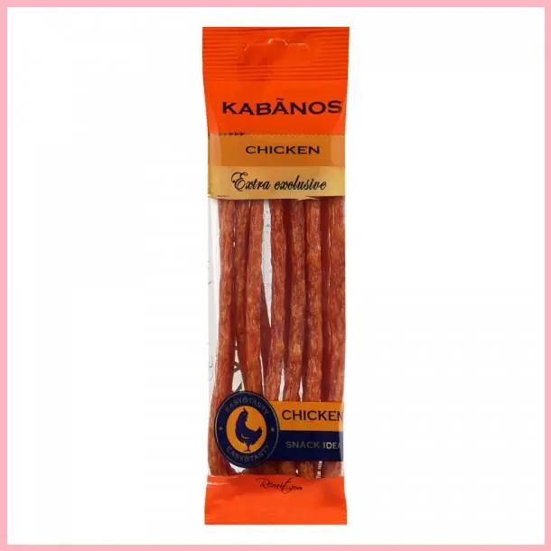 CKOOAESHOP Salami que hun khói Kabanos 70g , Đồ ăn vặt khô nhập khẩu Nga Food