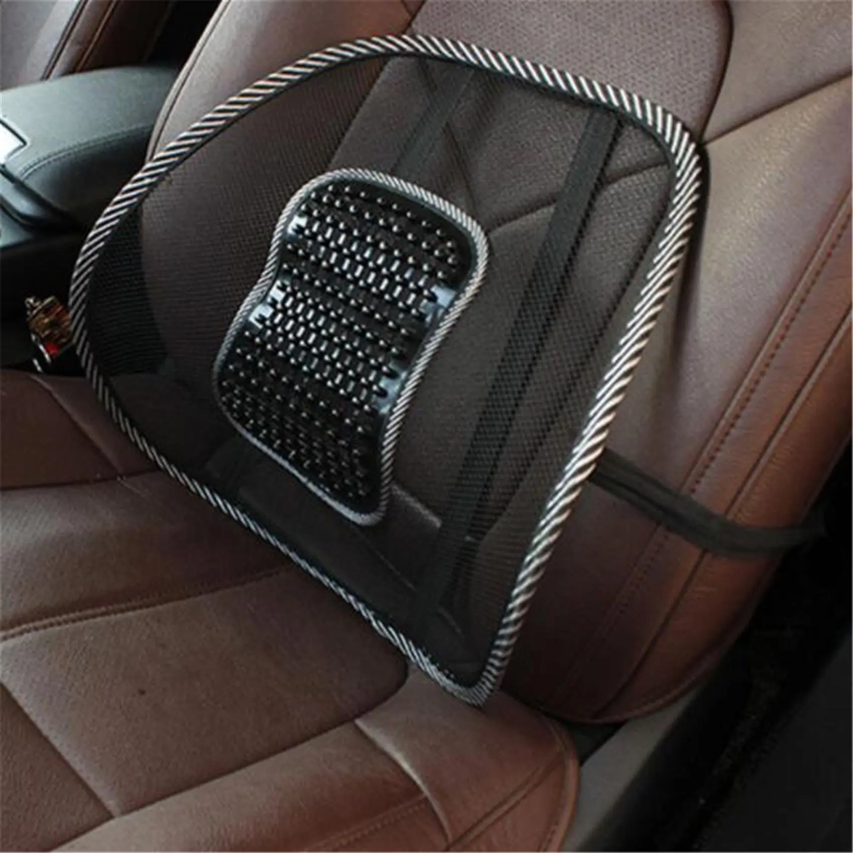 Car Car Seat Back Cushion Pad t Mesh Car Interior Lumbar Brace Car Truck Cushion Seat Back