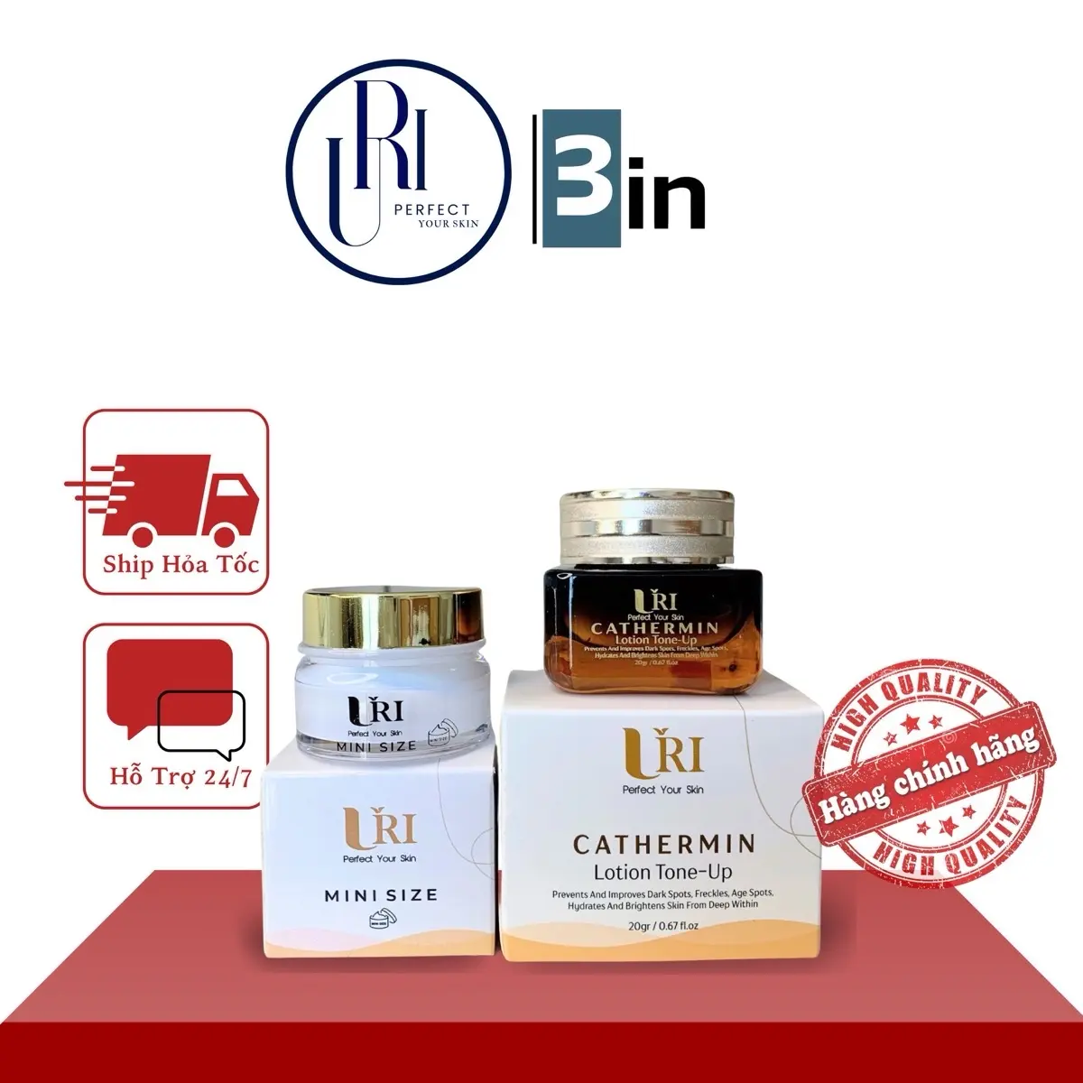 Kem dưỡng trắng Face URI-CATHEMIN