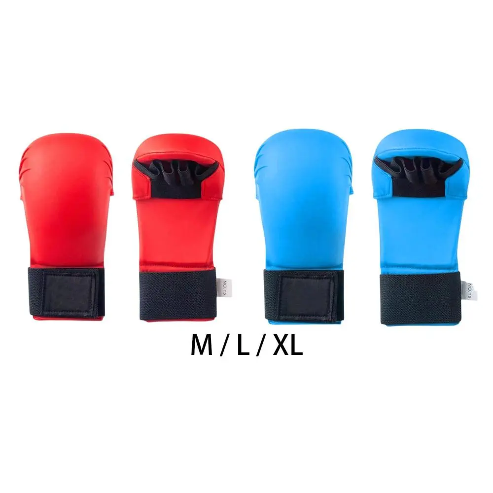 Kick Boxing Gloves Sparring Gloves Shock Absorbing Thickened Training Gloves Kickboxing Gloves for Workout Fitness Sports