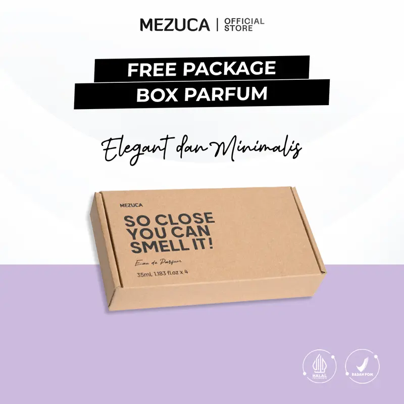 [Dapat 4 Botol] Parfum Mezuca BABY SERIES 30ml Eau De Parfume BPOM Halal Free Box 5