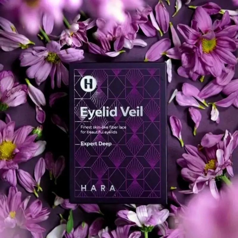 Hara eyelid Veil expert X Nanath Nadia share 1 lembar Lem Eyelash
