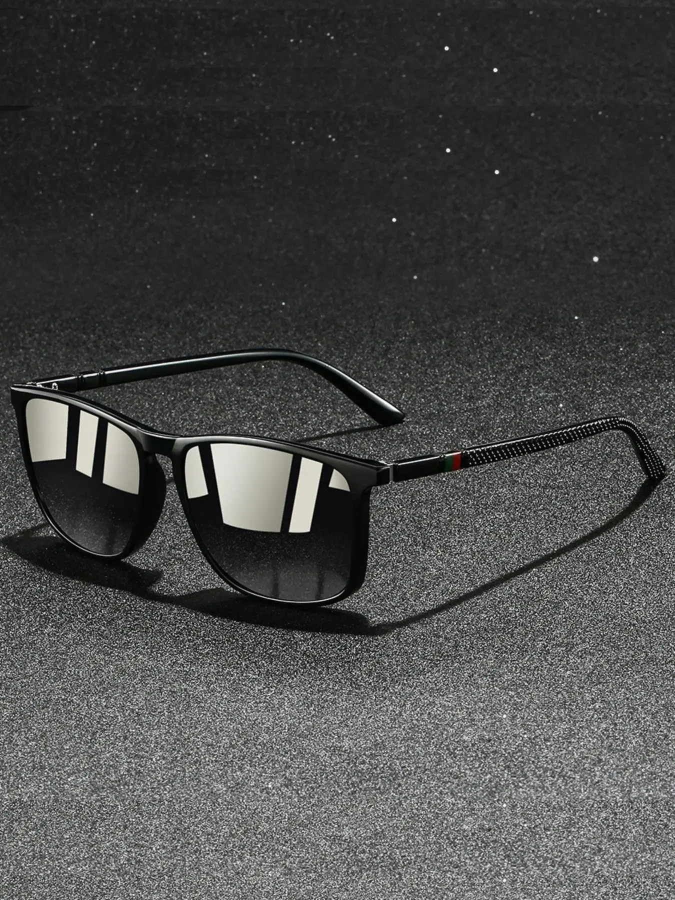 Unisex Vintage Trendy Photochromatic Polarized Sunglasses, Retro Outdoor Sports Sunglasses, Anti-glare and Anti-reflective Sunglasses, Fashionable Sunglasses for Men & Women for Everyday Use