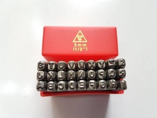 Promo Asli Mata Ketok Huruf Kapital Font Punch Bit Varian Komplit ...