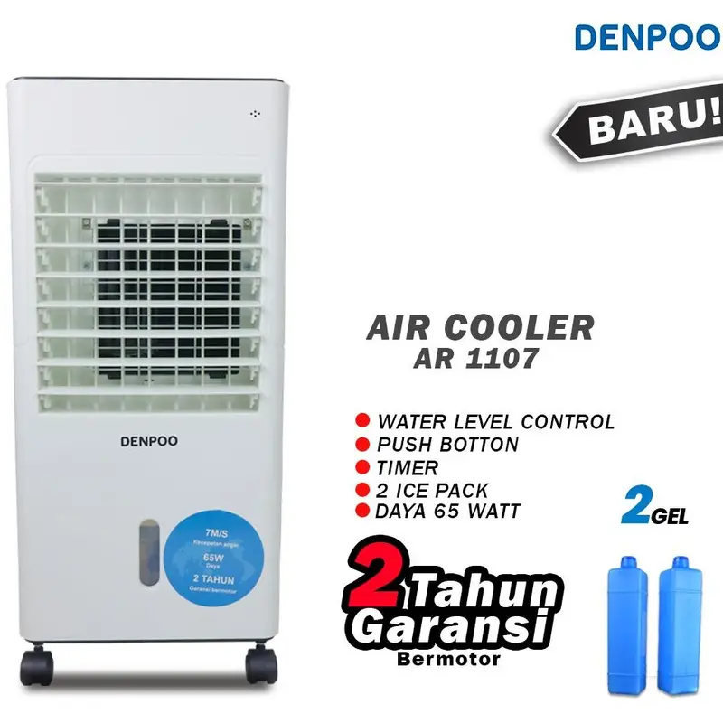 DENPOO AIR COOLER PENYEJUK RUANGAN AR 1208 XF 4