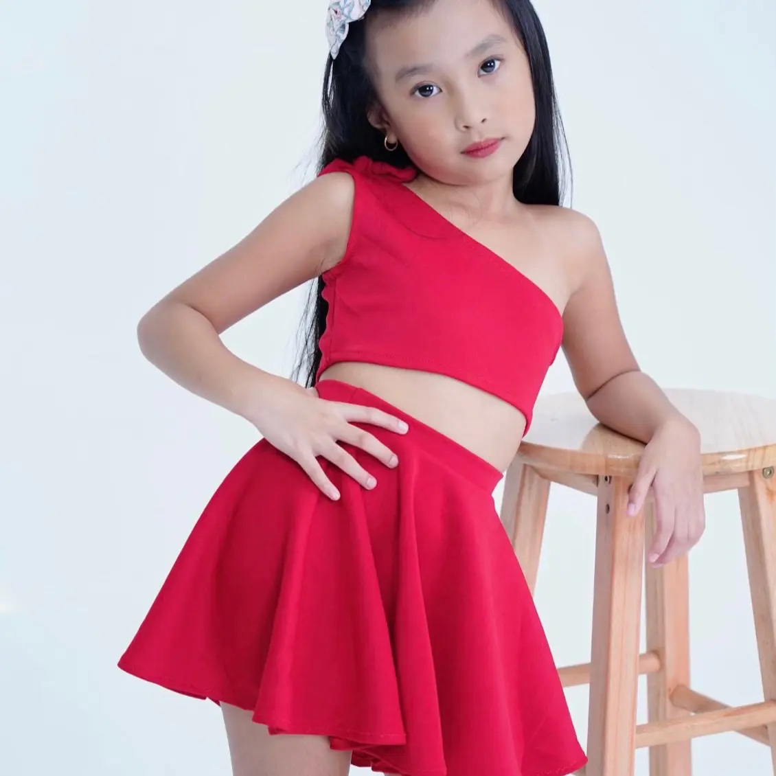 Barbie Skirt Terno for Girls - Perfect for Parties and Special Occasions