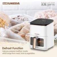 Gambar Umeda Genki Air Fryer Low Watt 650w 4L / Penggorengan Tanpa Minyak dari UMEDA Kota Administrasi Jakarta Utara 4 Tokopedia