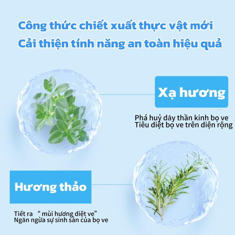 Product Introduction of Xịt diệt ve bọ, hương nước hoa chiết xuất từ thiên nhiên, khắc tinh của ve bọ trên nệm giường quần áo 5