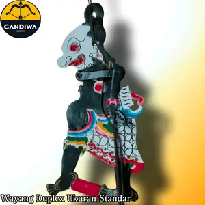 wayang kertas gareng hitam