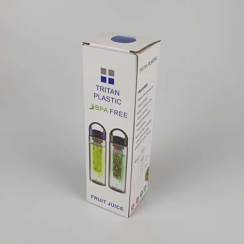 Botol Minum Saringan Infuser Tritan BPA Free 700 ml Buah Hitam Bottles Minuman Plastik Kitchenware Water 7