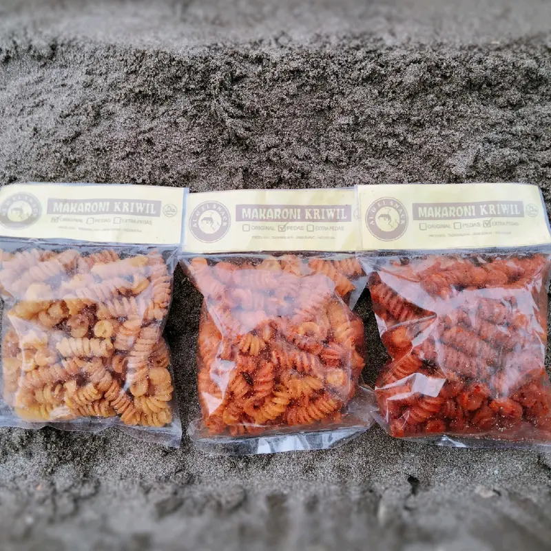 Makaroni Kriwil 5pcs Mix Rasa 1