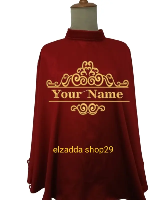 ELZADDASHOP29 /apron penutup dada/beauty salon/make up wedding/tata rias salon wedding/rias pengantin/kip/keep make up/eyeleast make up/hena mua/cod/request bordir nama salon dan logo Sisir Kain 5