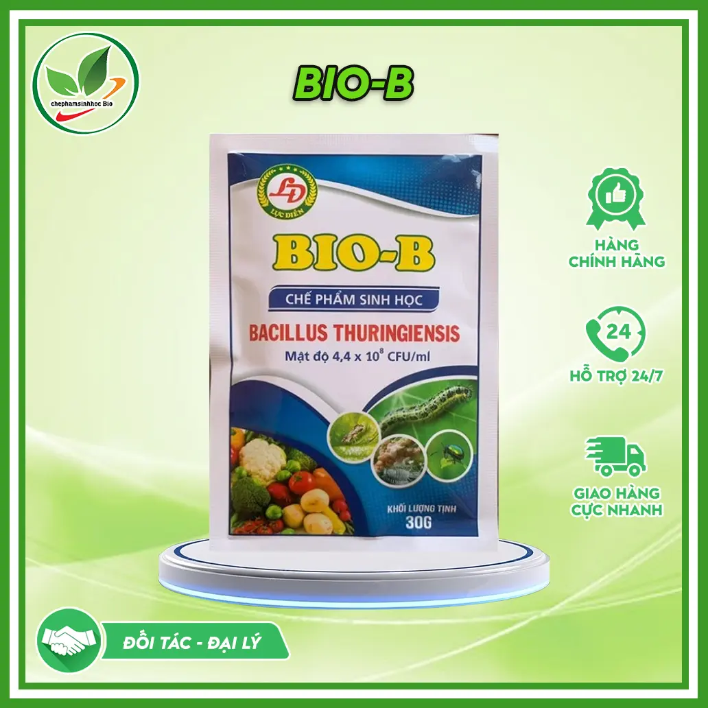 Bịch Chế Phẩm Sinh Học BIO-B Bacilus gói 30gram