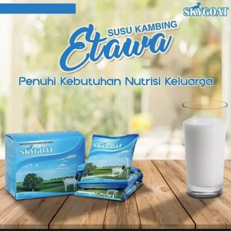 ( Paket 4 ) Susu Kambing Etawa Skygoat Asli BPOM Milk Dairy 1