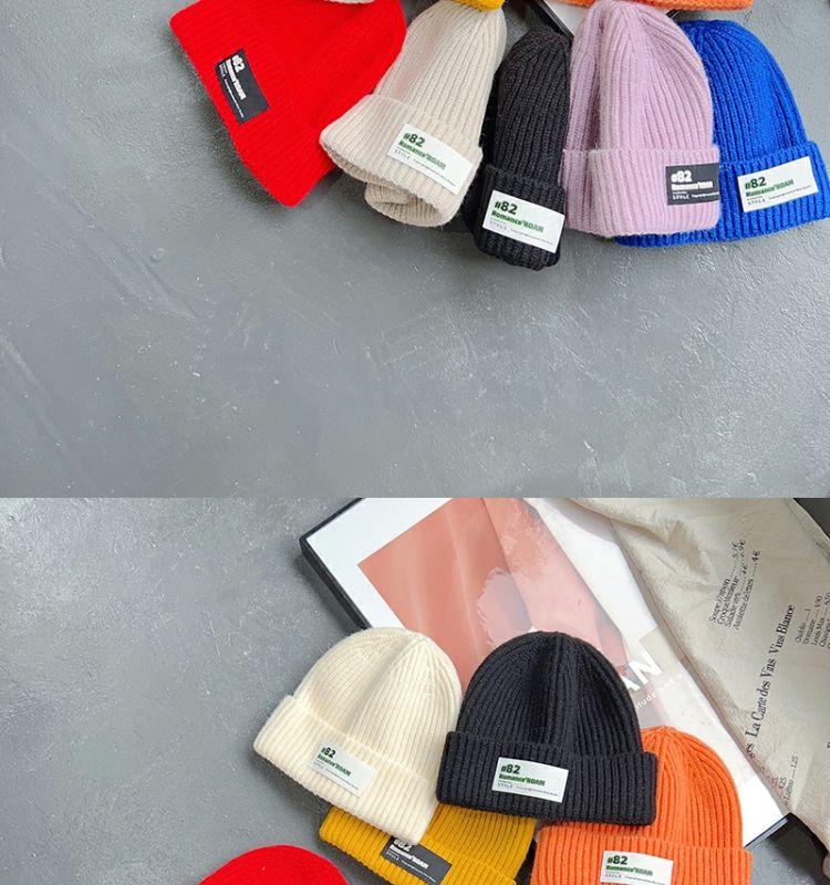 Product Introduction of Topi bulu untuk bayi perempuan, topi lengan kanak-kanak, penutup telinga rajutan, musim bunga dan musim luruh, musim luruh dan musim sejuk 8