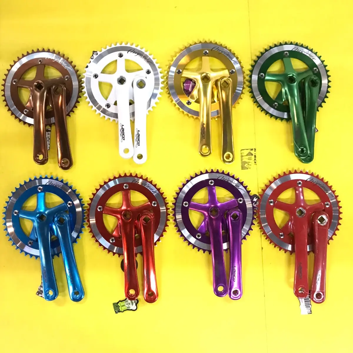 Crank Single Speed 46t Lasco Original bb  kotak bmx