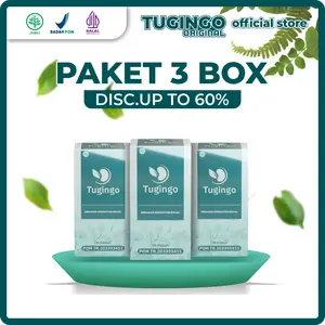 [3] Tugingo Kapsul Herbal BPOM Organik ISK dll