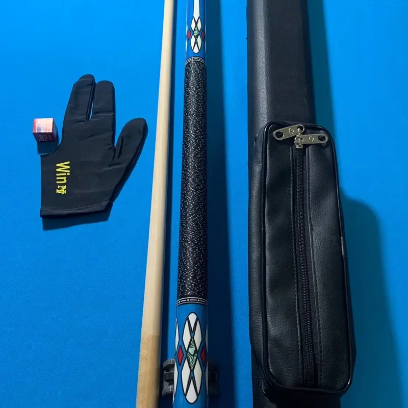 Cơ bida Adam kèm bao da và phụ kiện  Gậy Bida Inox Sport