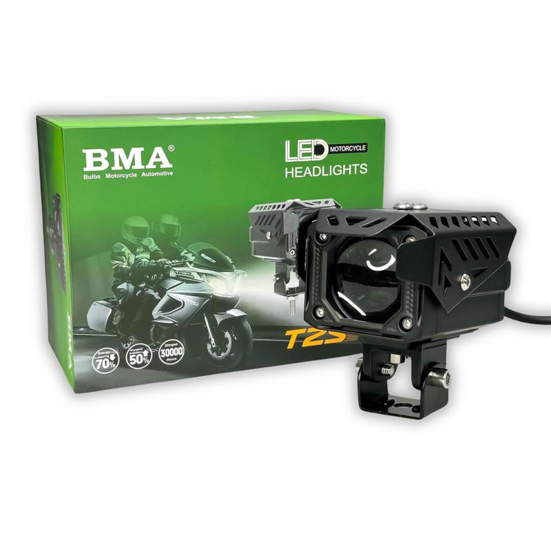 Đèn Trợ Sáng T2S BMA Hàng Cao Cấp Ánh Sáng Hoàn Hảo, Chống Chói 48W 12 24V Điện Bình Lắp Xe Tải, Oto, Xe Máy
