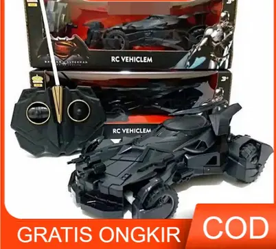 Mainan RC Mobil Batman VS Superman - Mainan Anak Remote Control - Batman - Mainan Anak Termurah Man Man