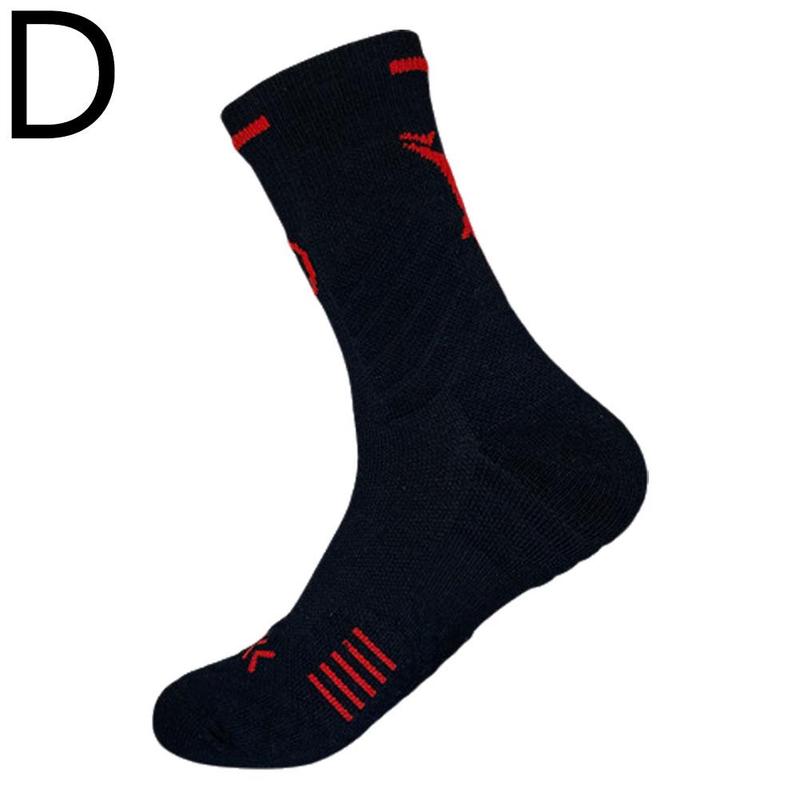 Product Introduction of 1pair Men Women Sports Basketball Socks Breathable Bottom Socks Professional Socks Outdoor N9V2 37