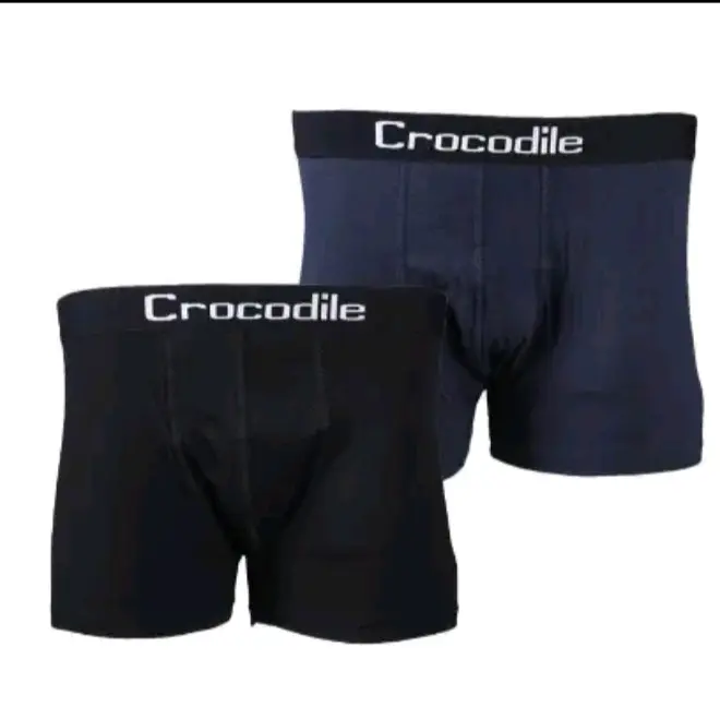 2 pcs celana dalam dewasa boxer Crocodile 555-003 / CD pria dewasa