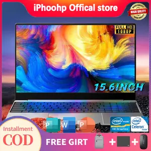 【COD+Pengiriman lokal】 Murah dan portabel laptop layar definisi tinggi baru 15,6 inci 8BG+256GB Desain halus Mendukung berbagai perangkat lunak perkantoran dan game Mendukung pembukaan kunci sidik jari original thin computer Laptop Gaming Murah