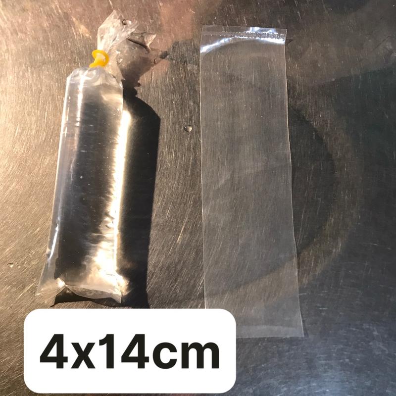 TÚI LÀM SỮA CHUA 4X14CM HÀNG DÀY ĐẸP CHUẨN SIZE KHÔNG BỤC 1KG