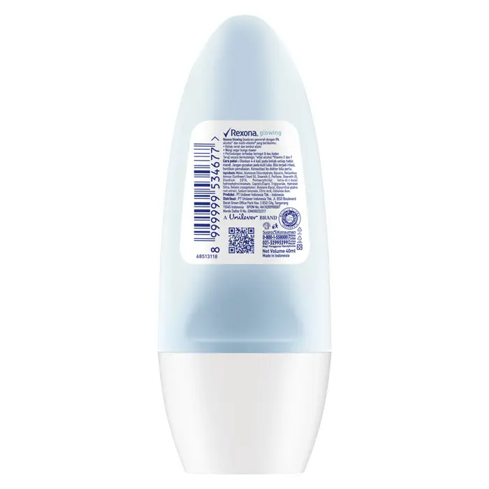 [SALE !] Rexona Deodorant Roll-On Glowing White 40Ml isi 2 2