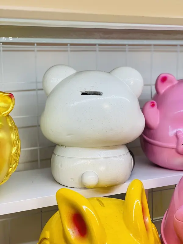 Gấu Trúc Cute, Heo Đất, Lợn Đất, Ống Tiết Kiệm, Đựng Tiền, Ống Heo Đồng 5
